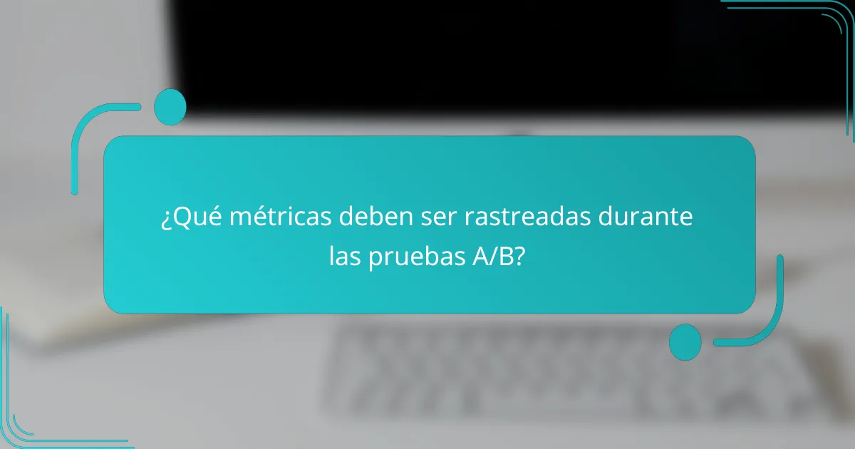 ¿Cuáles son los errores comunes en las pruebas A/B?